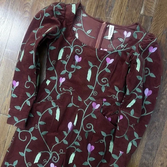 Samantha Pleet Red Floral Jumpsuit